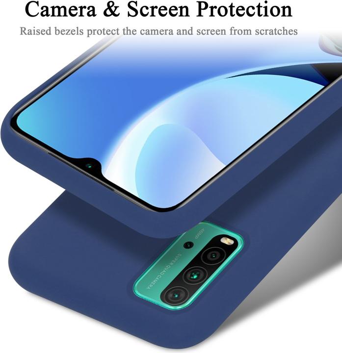 Actual product image Cadorabo TPU Liquid Silicone Case Cover (Xiaomi Poco M3, Xiaomi Redmi 9T)