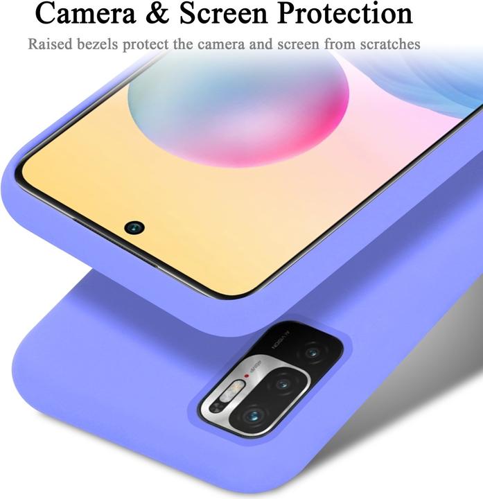 Immagine prodotto Cadorabo Custodia in silicone liquido TPU (Xiaomi Redmi Nota 10 5G, Xiaomi Poco M3 Pro 5G)