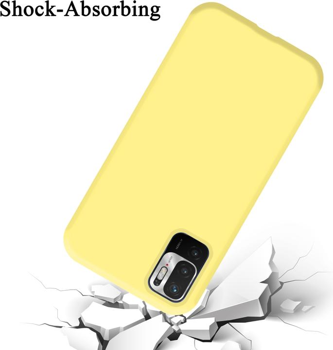 Actual product image Cadorabo TPU Liquid Silicone Case Cover (Xiaomi Poco M3 Pro 5G, Xiaomi Redmi Note 10 5G)
