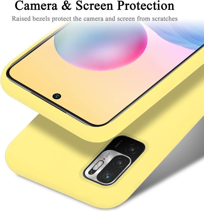 Actual product image Cadorabo TPU Liquid Silicone Case Cover (Xiaomi Poco M3 Pro 5G, Xiaomi Redmi Note 10 5G)