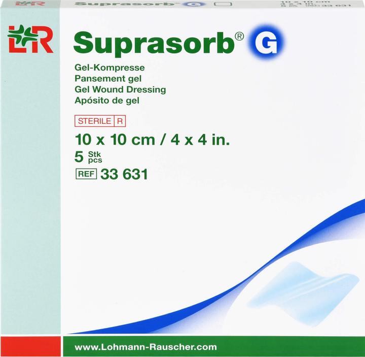 Produktbild Suprasorb G Gel-Kompresse 10x10cm