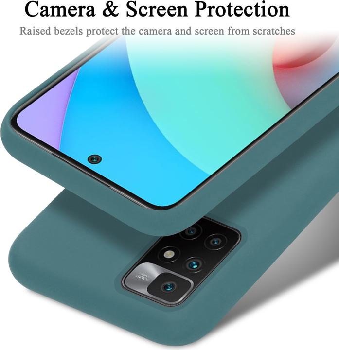 Immagine prodotto Cadorabo Custodia in silicone liquido TPU (Xiaomi Redmi 10)