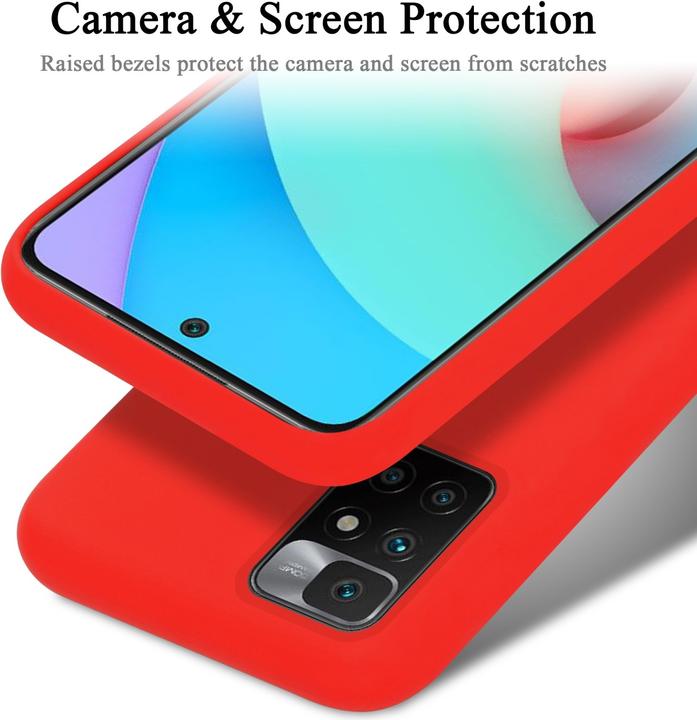 Immagine prodotto Cadorabo Custodia in silicone liquido TPU (Xiaomi Redmi 10)