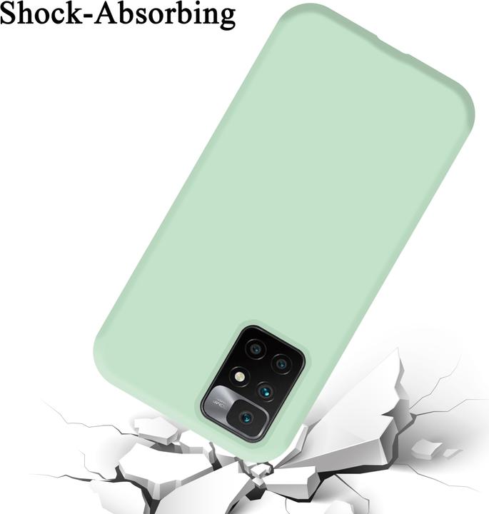 Productafbeelding Cadorabo TPU Vloeibaar Silicone Hoesje (Xiaomi Redmi 10)