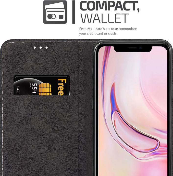Productafbeelding Cadorabo X-Wallet hoes voor kunstleer pak (Apple iPhone 13 mini)