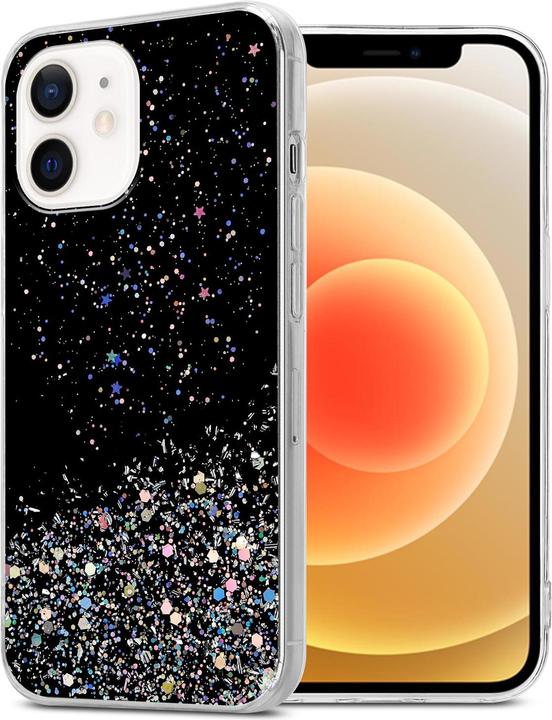 Actual product image Cadorabo TPU cover sparkling glitter (Apple iPhone 12 mini)