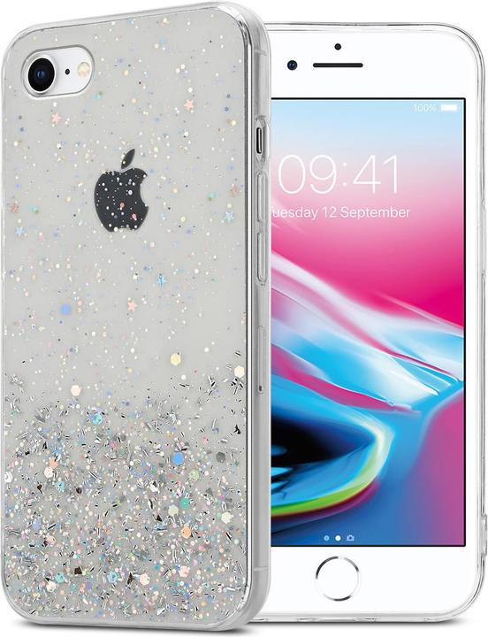 Immagine prodotto Cadorabo Copertura in TPU scintillante (Apple iPhone 7, Apple iPhone SE (seconda generazione))