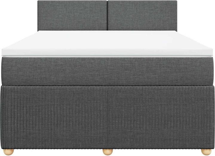 Image du produit VidaXL Bo x lit de saut avec matelas 160 x 200 cm Tissu (160 x 200 cm, 160 x 200 cm)