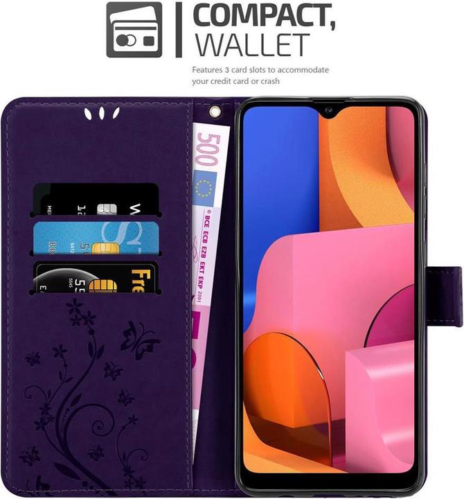 Image du produit Cadorabo Pochette Flower Book (Samsung Galaxy A21)