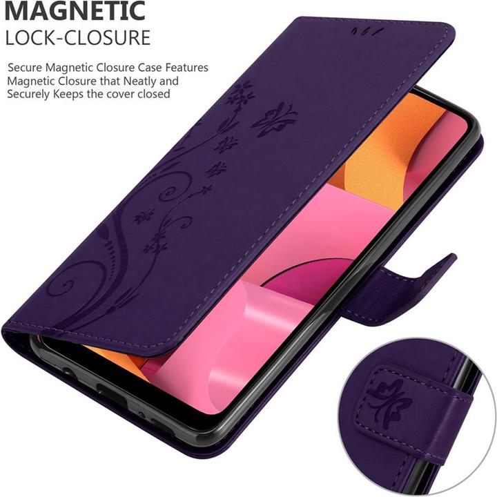 Image du produit Cadorabo Pochette Flower Book (Samsung Galaxy A21)