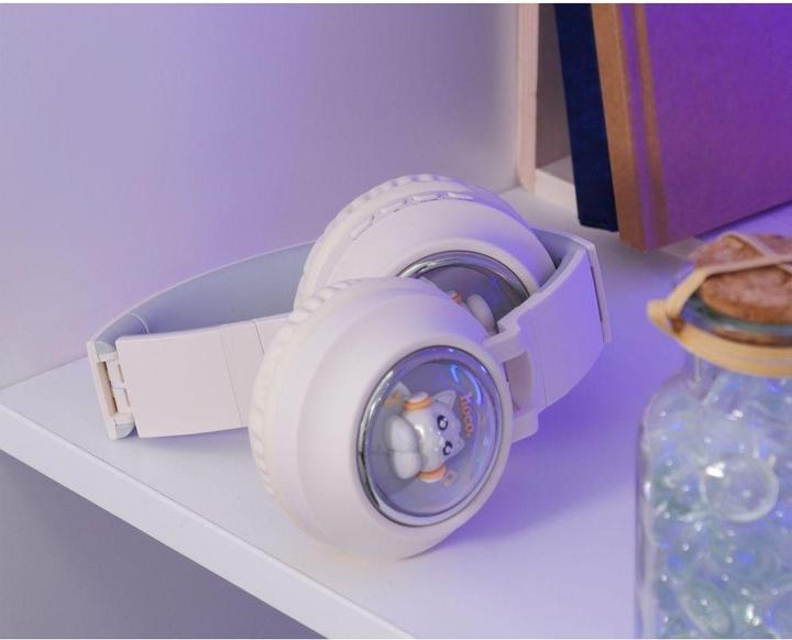 Productafbeelding Hoco Wireless headphones wireless headphones bluetooth W50 milky white
