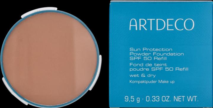 Actual product image Artdeco Sun Protection Powder Foundation SPF 50 (50 Dark Cool Beige)
