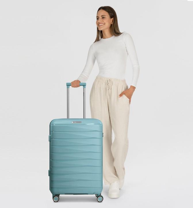 Immagine prodotto Franky Trolley London a 4 ruote M 42 cm con piega ad espansione (59 l, M (50 - 90l))