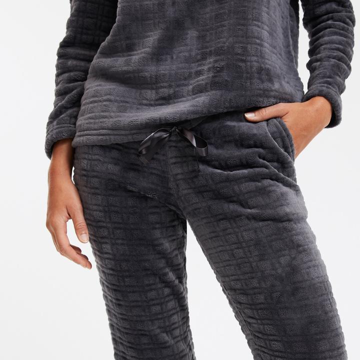 Produktbild La Redoute Collections Fleece-Pyjama mit langen Ärmeln (34)