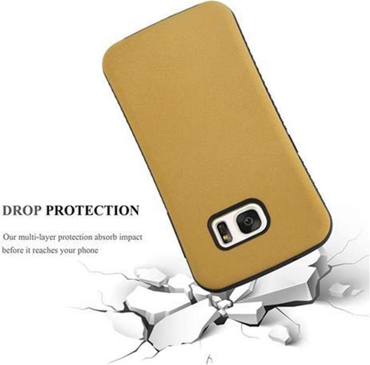 Actual product image Cadorabo Hard Cover Hybrid Rubberized (Samsung Galaxy S7)