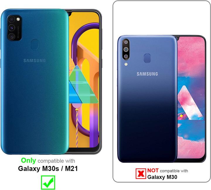 Image du produit Cadorabo TPU Cover Chaîne de téléphone portable Liquid (Samsung Galaxy M21, Samsung Galaxy M30s)