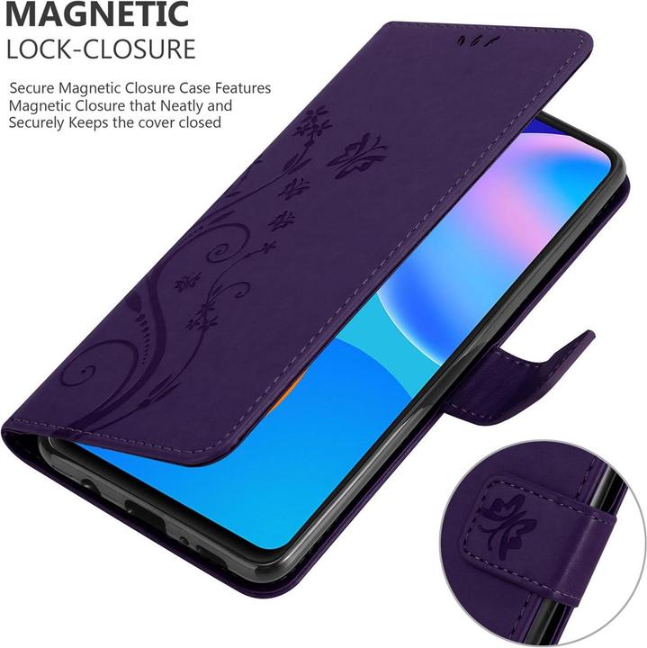 Image du produit Cadorabo Pochette Flower Book (Huawei P Smart (2021))
