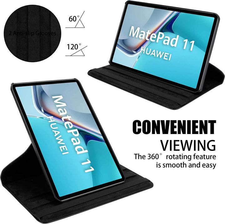 Actual product image Cadorabo Tablet Book Rubber (NO Wake Up) Cover (Huawei MatePad 11 (2021))