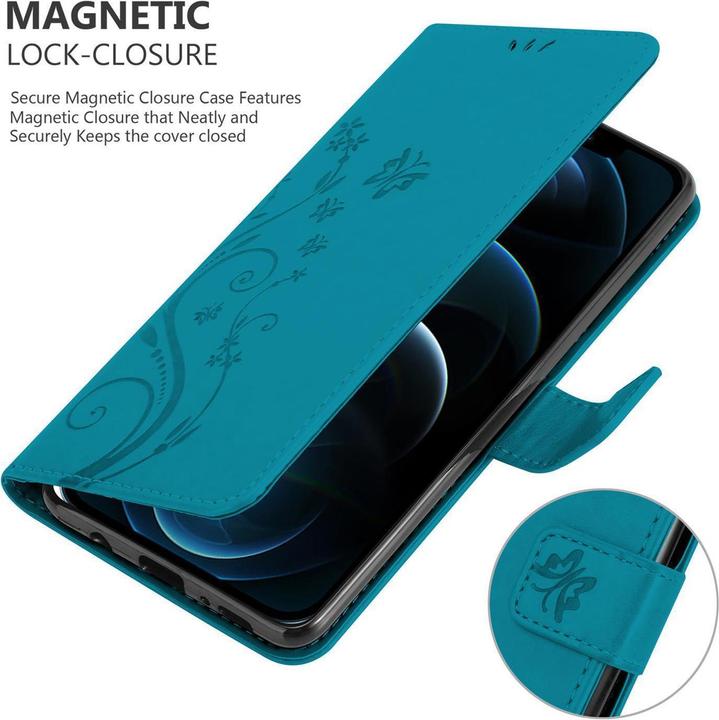 Immagine prodotto Cadorabo Copertina del libro a fiori (Apple iPhone 13 Pro Max)