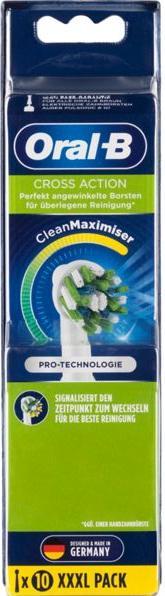 Immagine prodotto Oral-B Testine dello spazzolino elettrico CrossAction con tecnologia CleanMaximiser (10 x)