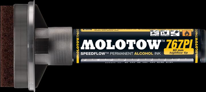 Produktbild Molotow Filzstift Speedflow Chemical Bck 767PI 60mm (Kupferschwarz, 60 mm, 1 x)
