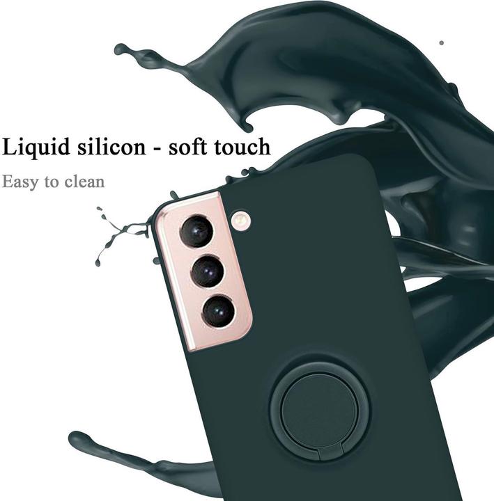 Actual product image Cadorabo TPU Liquid Ring Silicone Case Cover (Samsung Galaxy S21 5G)