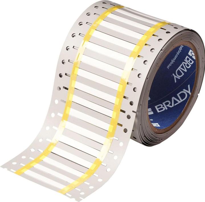 Actual product image Brady 2HT-125-2-WT-S, heat-resistant permasleeve, heat-shrinkable polyvinyl fluoride, white, 50.8