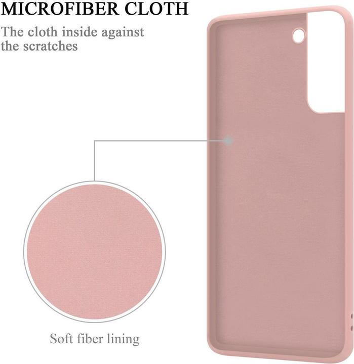 Image du produit Cadorabo TPU Liquid Ring Silicone Case Cover (Samsung Galaxy S21+)