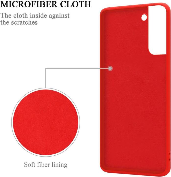 Produktbild Cadorabo TPU Liquid Ring Silicone Case Hülle (Samsung Galaxy S21+)