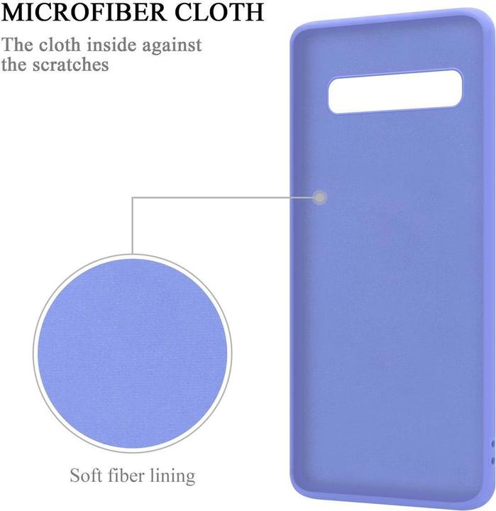 Actual product image Cadorabo TPU Liquid Ring Silicone Case Cover (Samsung Galaxy S10 5G)