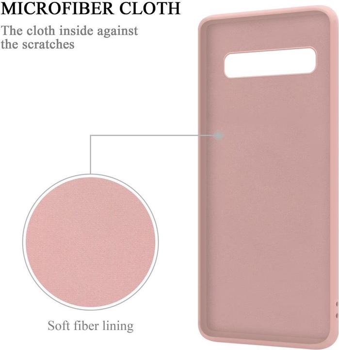Actual product image Cadorabo TPU Liquid Ring Silicone Case Cover (Samsung Galaxy S10 5G)