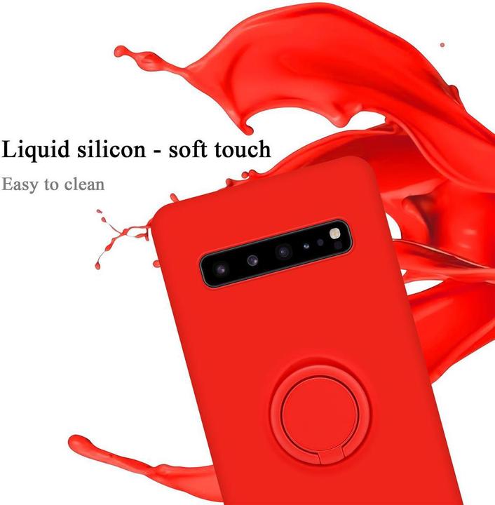 Image du produit Cadorabo TPU Liquid Ring Silicone Case Cover (Samsung Galaxy S10 5G)