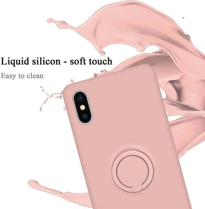Image du produit Cadorabo TPU Liquid Ring Silicone Case Cover (Apple iPhone XS Max)