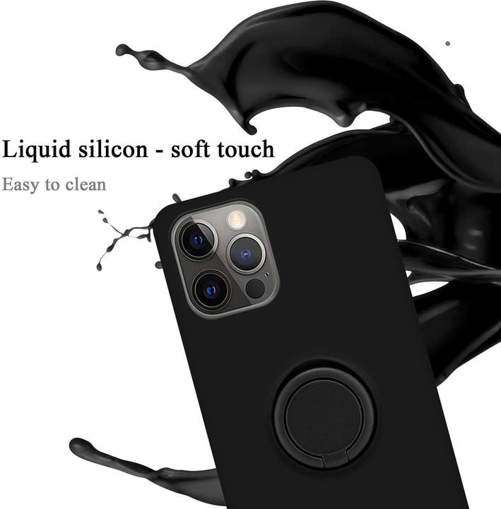 Produktbild Cadorabo TPU Liquid Ring Silicone Case Hülle (Apple iPhone 12 Pro Max)
