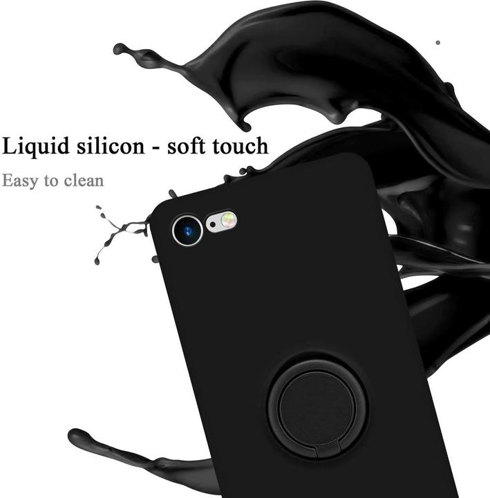 Productafbeelding Cadorabo TPU Vloeibare Ring Silicone Hoesje (Apple iPhone 7, Apple iPhone SE (2e generatie))