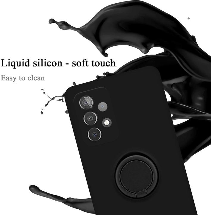 Image du produit Cadorabo TPU Liquid Ring Silicone Case Cover (Samsung Galaxy A52, Samsung Galaxy A52 5G, Samsung Galaxy A52s 5G)