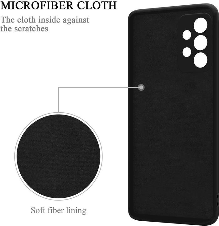 Image du produit Cadorabo TPU Liquid Ring Silicone Case Cover (Samsung Galaxy A52, Samsung Galaxy A52 5G, Samsung Galaxy A52s 5G)