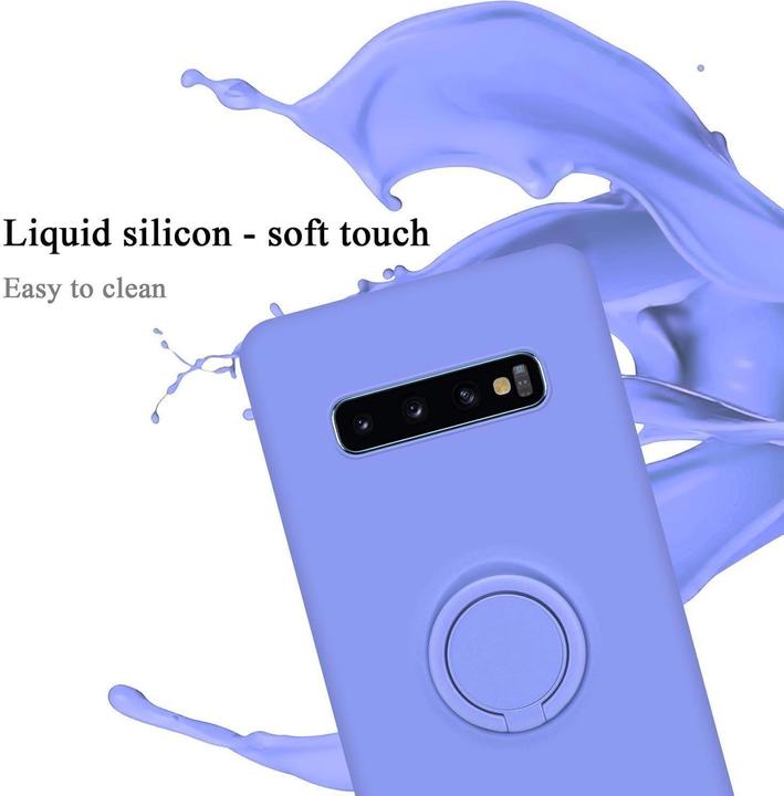 Actual product image Cadorabo TPU Liquid Ring Silicone Case Cover (Samsung Galaxy S10+)