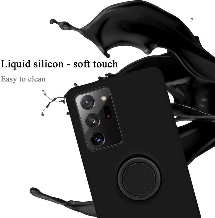 Actual product image Cadorabo TPU Liquid Ring Silicone Case Cover (Samsung Galaxy Note 20 Ultra)