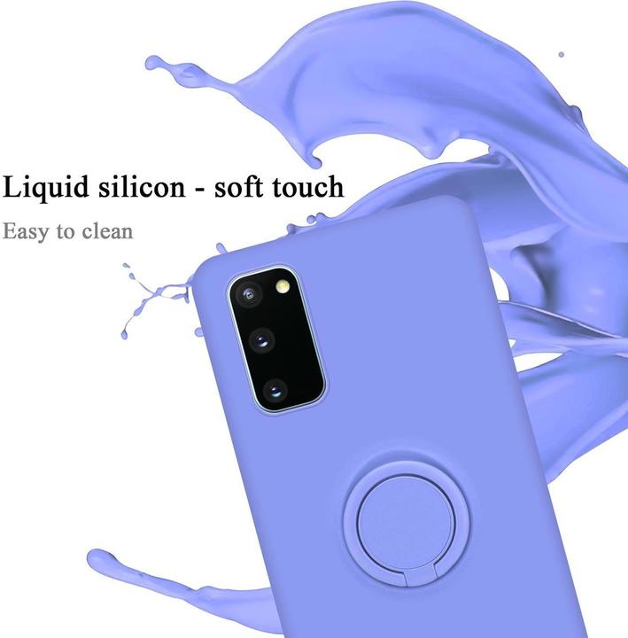 Image du produit Cadorabo TPU Liquid Ring Silicone Case Cover (Samsung Galaxy S20 FE)