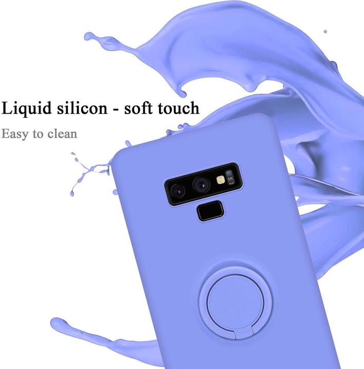 Actual product image Cadorabo TPU Liquid Ring Silicone Case Cover (Samsung Galaxy Note 9)
