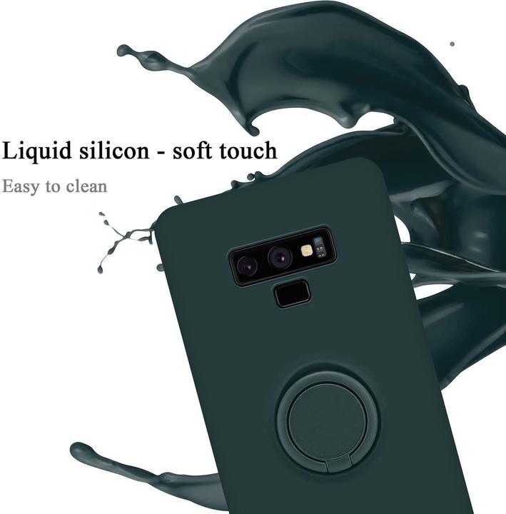 Actual product image Cadorabo TPU Liquid Ring Silicone Case Cover (Samsung Galaxy Note 9)