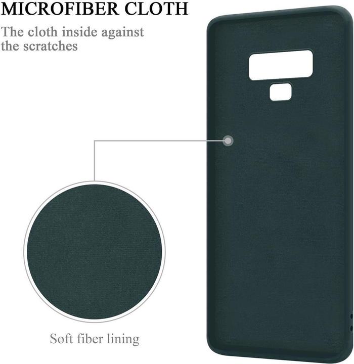 Actual product image Cadorabo TPU Liquid Ring Silicone Case Cover (Samsung Galaxy Note 9)