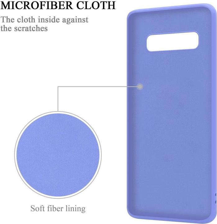 Actual product image Cadorabo TPU Liquid Ring Silicone Case Cover (Samsung Galaxy S10)