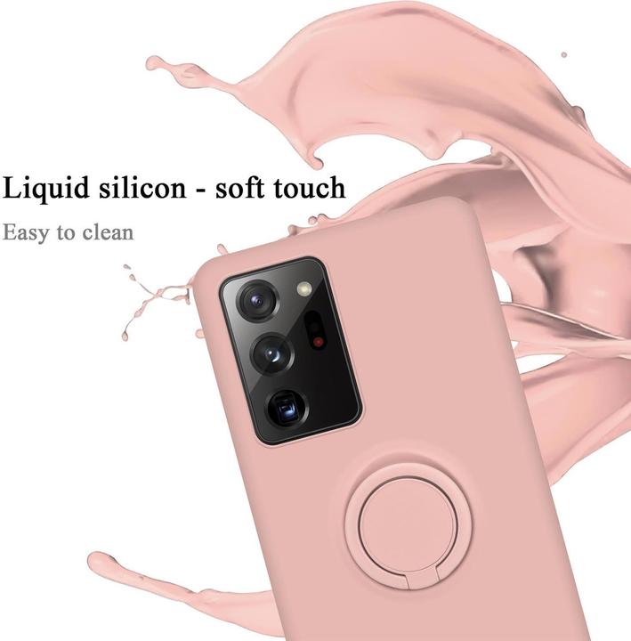 Actual product image Cadorabo TPU Liquid Ring Silicone Case Cover (Samsung Galaxy Note 20 Ultra)