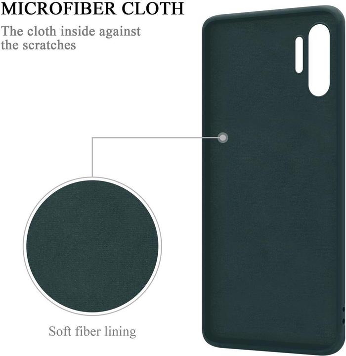 Actual product image Cadorabo TPU Liquid Ring Silicone Case Cover (Samsung Galaxy Note 10 Plus)