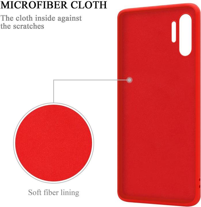 Actual product image Cadorabo TPU Liquid Ring Silicone Case Cover (Samsung Galaxy Note 10 Plus)
