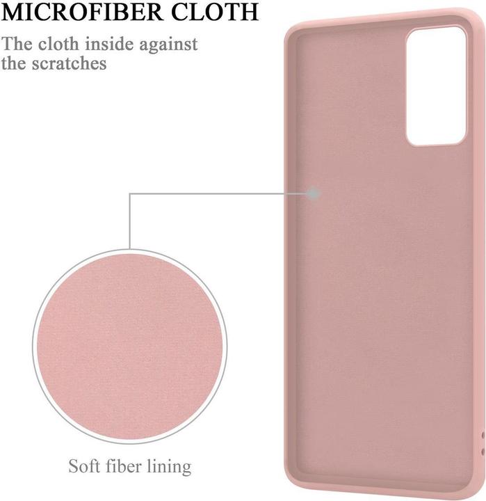 Image du produit Cadorabo TPU Liquid Ring Silicone Case Cover (Samsung Galaxy Note 20)