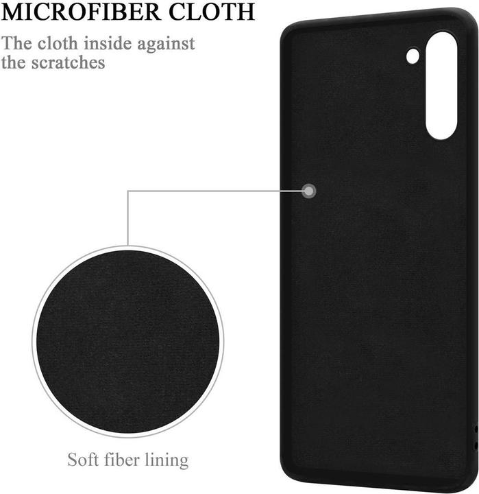 Actual product image Cadorabo TPU Liquid Ring Silicone Case Cover (Samsung Galaxy Note 10)