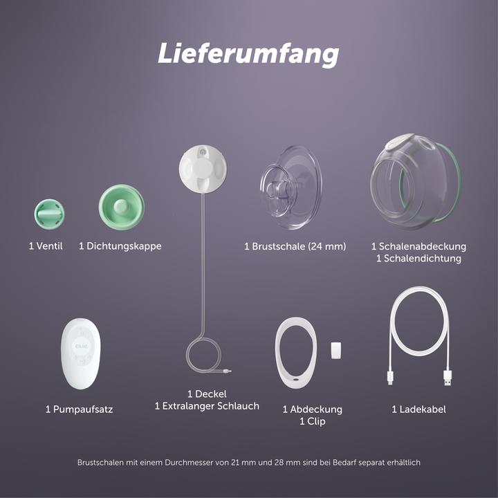 Actual product image Elvie Stride electric single breastpump